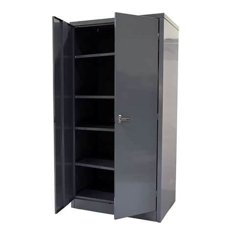 double door cabinet steel|metal storage cabinet 72 inch.